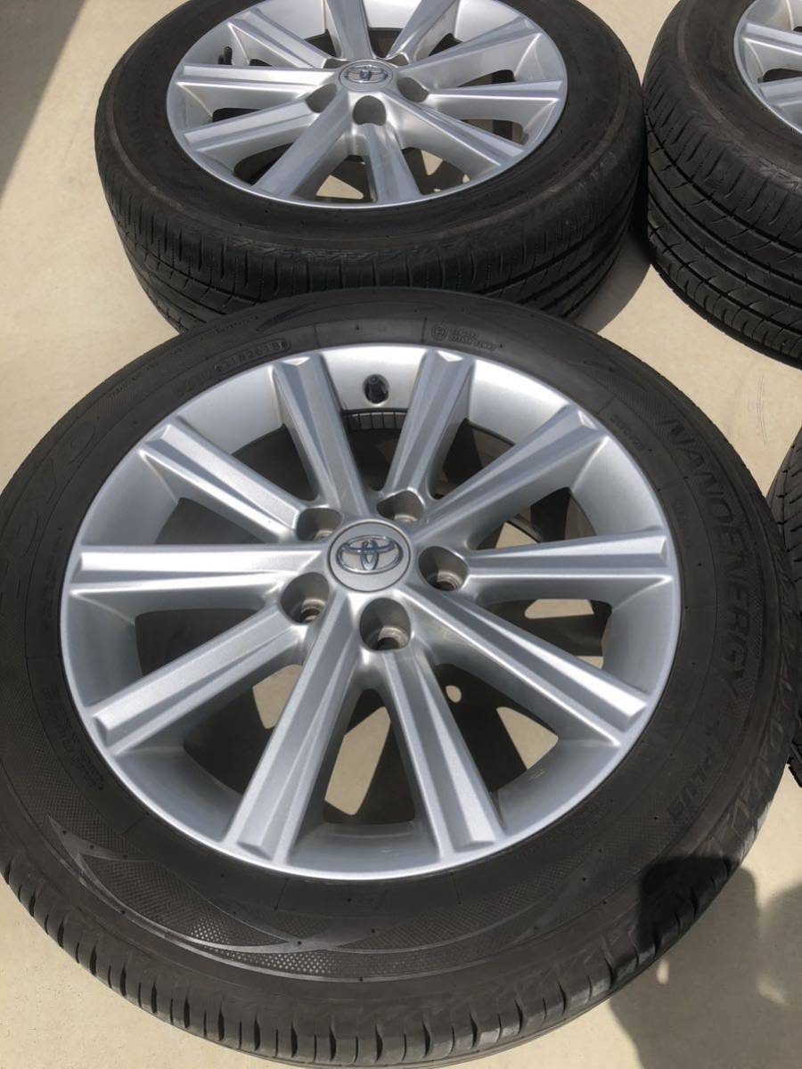 バリ溝 即納 トヨタ カムリ純正 アルミホイール AVV50 215/55R17 TOYO 