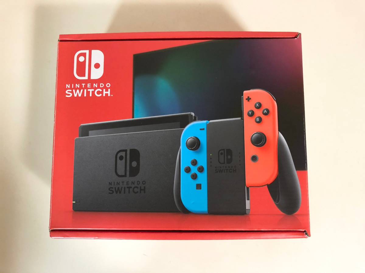 ジャンク品】Nintendo Switch ネオンブルー ネオンレッド Switch 本体