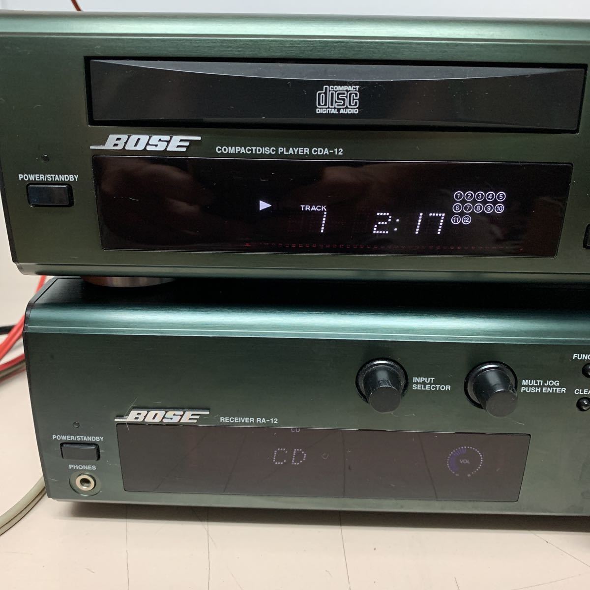 152□□ BOSE アメリカンサウンドシステム CDA-12 ⁄ RA-12 キューブ