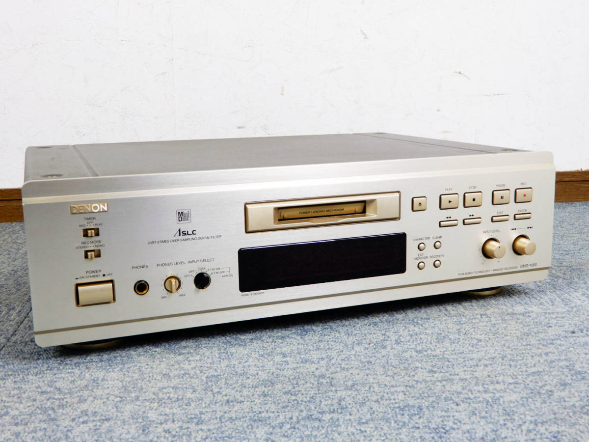 動作確認済】DENON デノン DMD-1000 MDレコーダー DENON / デノン MD