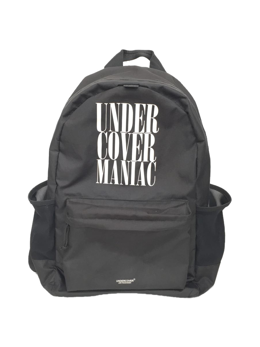 UNDERCOVER◆リュック/BLK/無地/×NEWERA