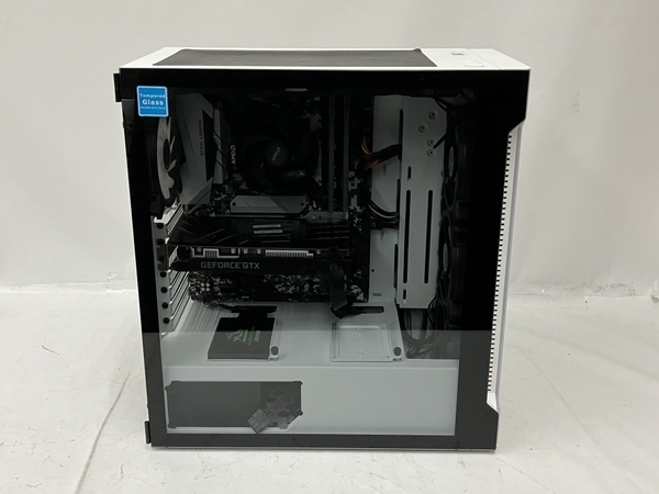 自作デスクトップPCジャンク 自作PC Ryzen 5 3600 16GB SSD 500GB GeForce GTX 1660 デスクトップ