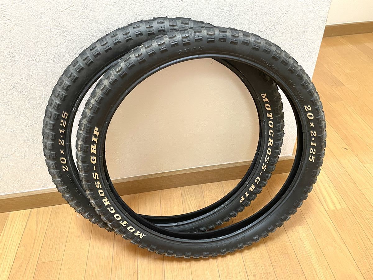 MOTOCROSS-GRIP タイヤ OLD SCHOOL BMX USED品 DG WEBCO MONGOOSE 