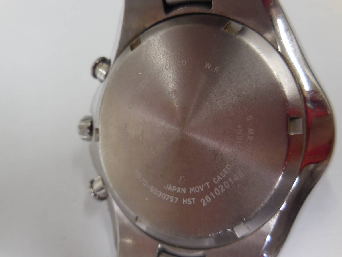 CITIZEN Eco-Drive H570-S030757 稼働品 腕周り 約18㎝ シチズン エコ 