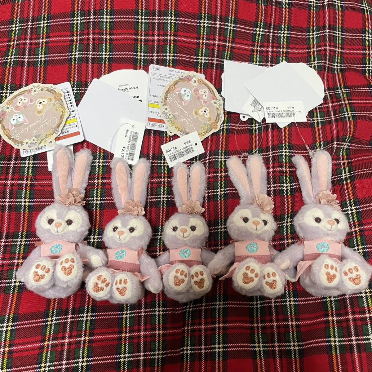 ぬいぐるみチャーム ダッフィー 1\u204425発売ダッフィー＆フレンズの 