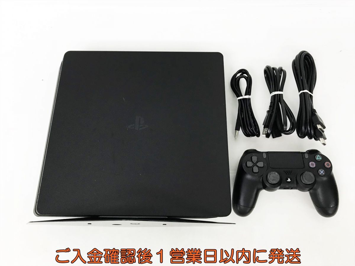 1円～☆SONY PS4 本体 CUH-2000A (500GB) ジェットブラック ※動作確認 