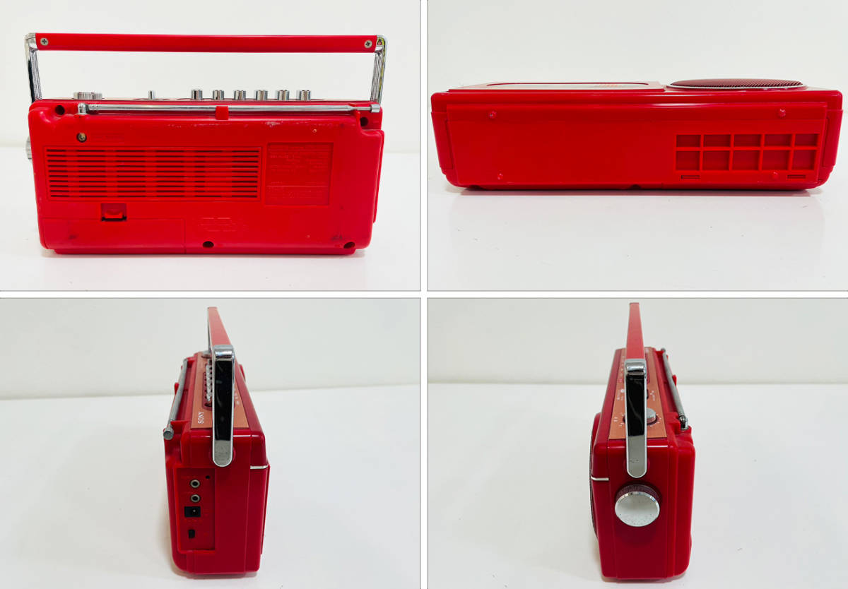 □動作OK□☆昭和レトロ☆SONY☆ソニー☆ラジカセ☆CFM-120TV