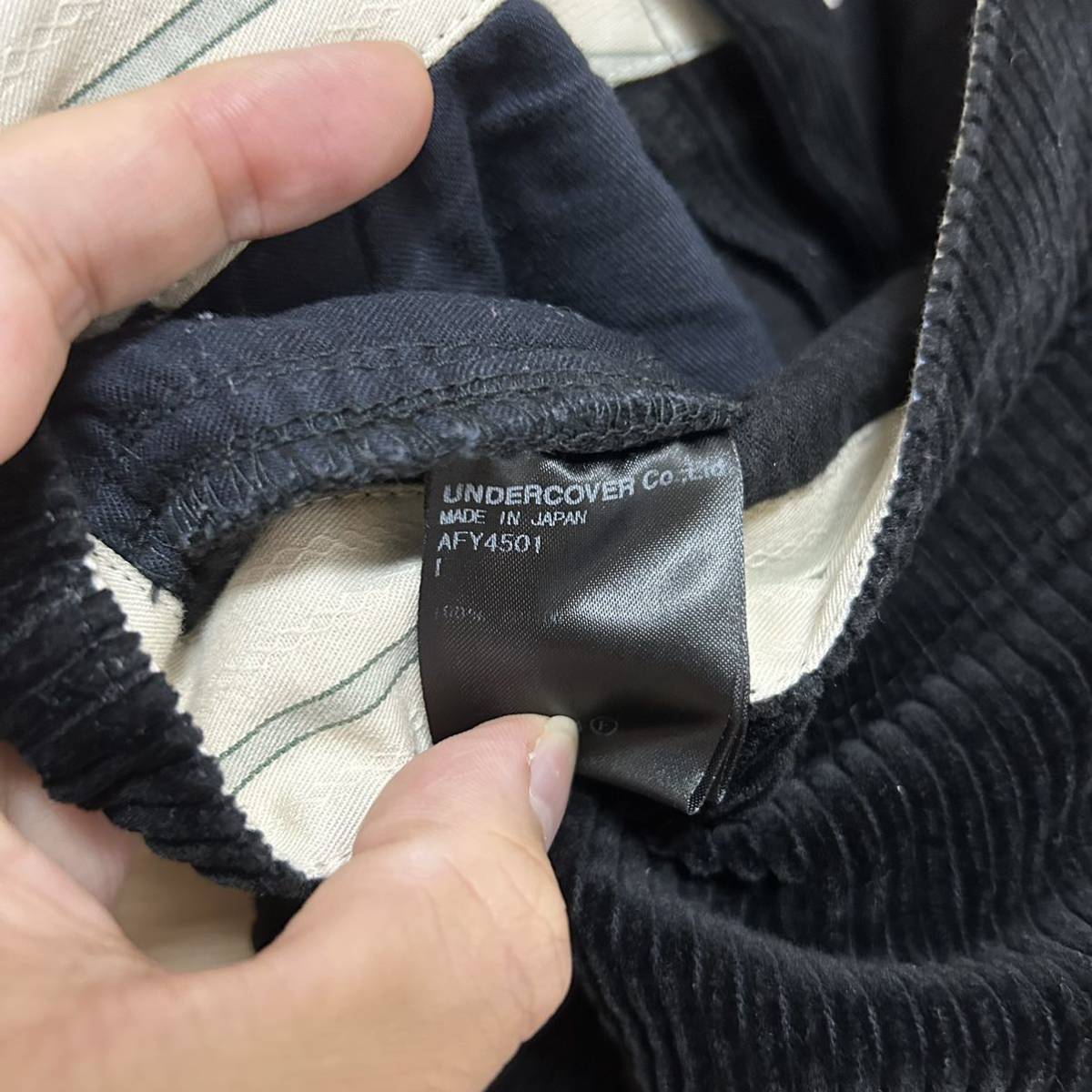assemble a.k.a AFFA undercover 金沢限定 コーデュロイボンデージ 