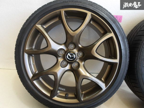 RX-8 スピリットR 純正鍛造ホイール 19インチ 8J PCD114.3 RG503/BBS RX-8 最後の特別仕様車「スピリットR」！BBS 超超ジュラルミン鍛造 RI