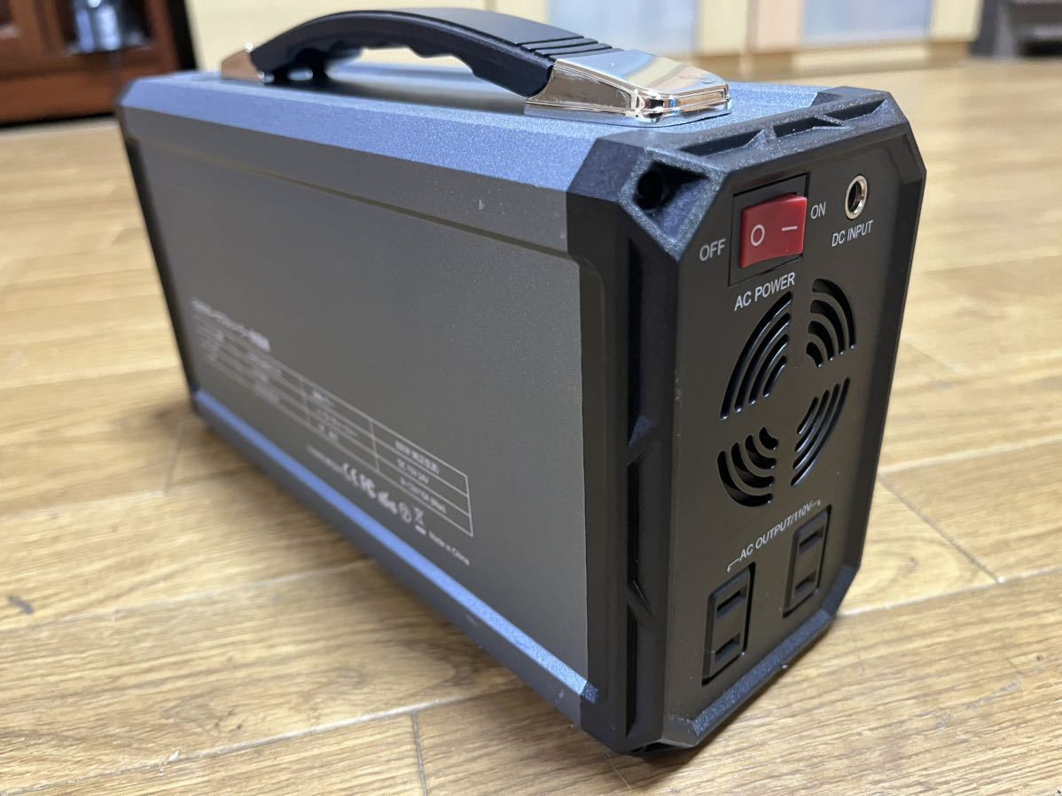 ジャンク☆FlashFish G300 ポータブルソーラー発電機 ポータブル電源