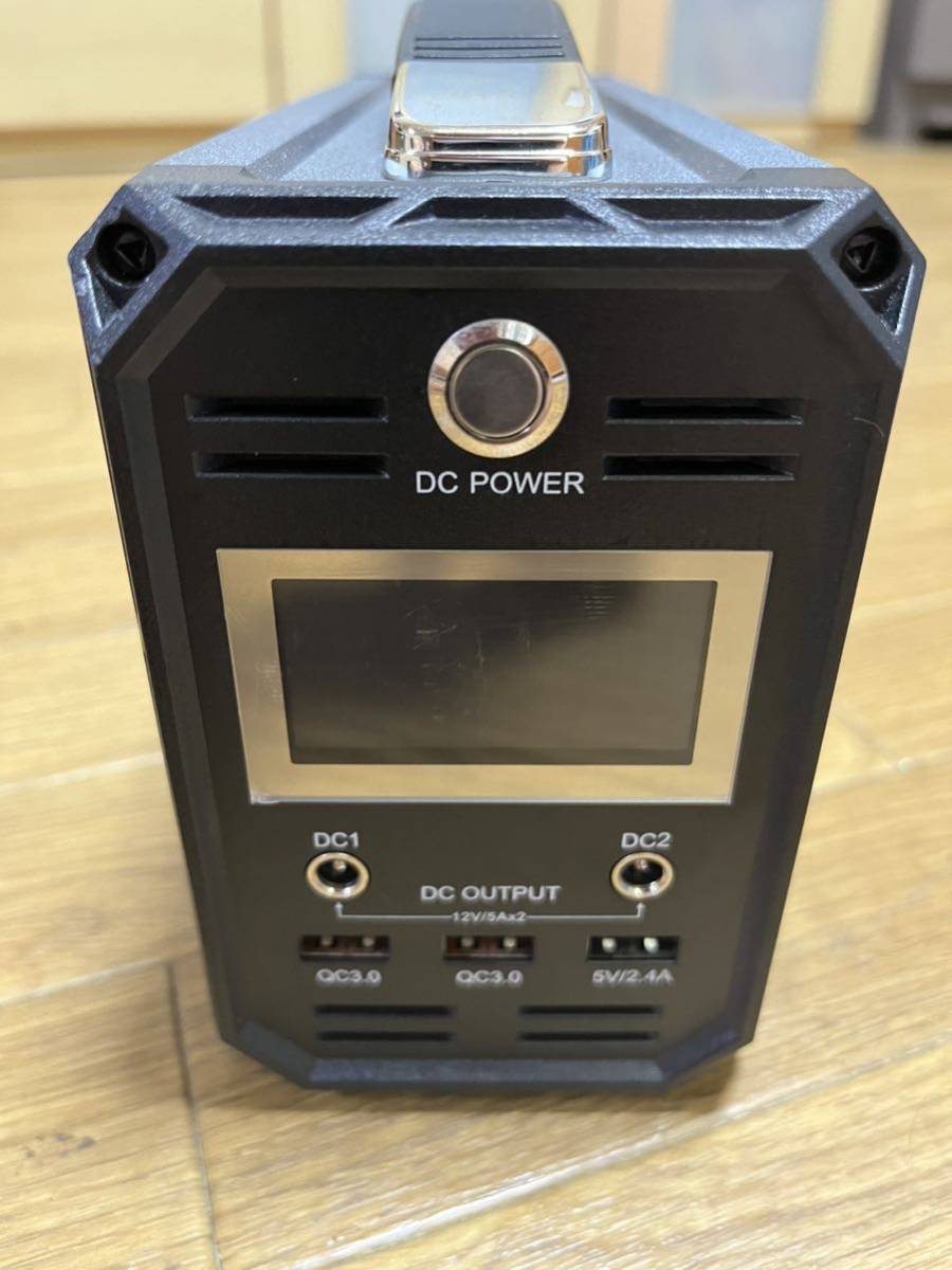 ジャンク☆FlashFish G300 ポータブルソーラー発電機 ポータブル電源