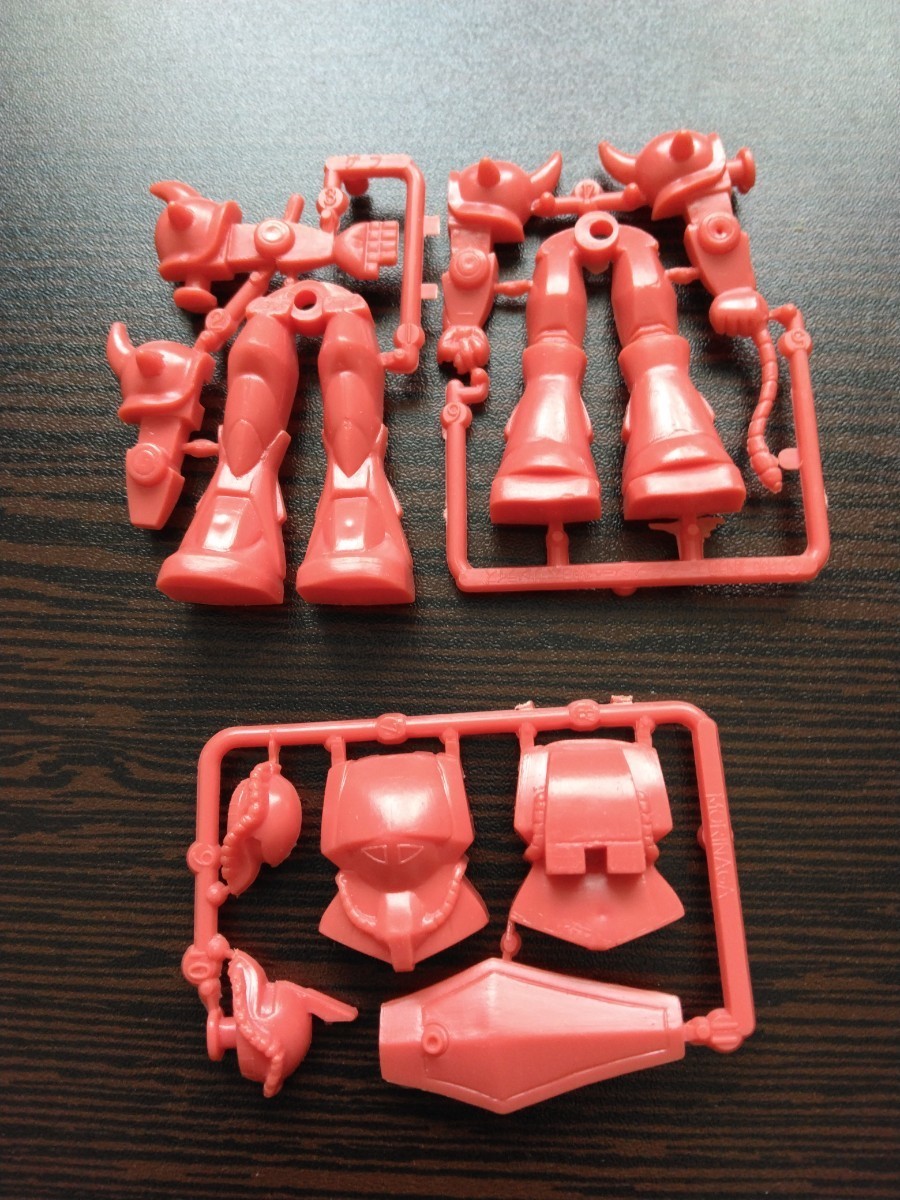 10 未組立 森永チョコスナック 機動戦士ガンダム 1/300スケールモデル 