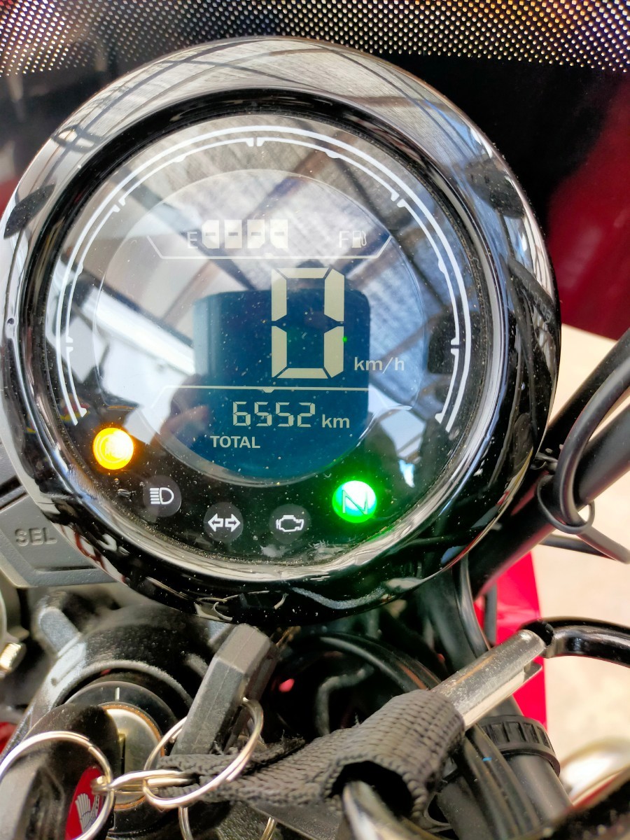 CT125ハンターカブメーター 中古6，552キロ