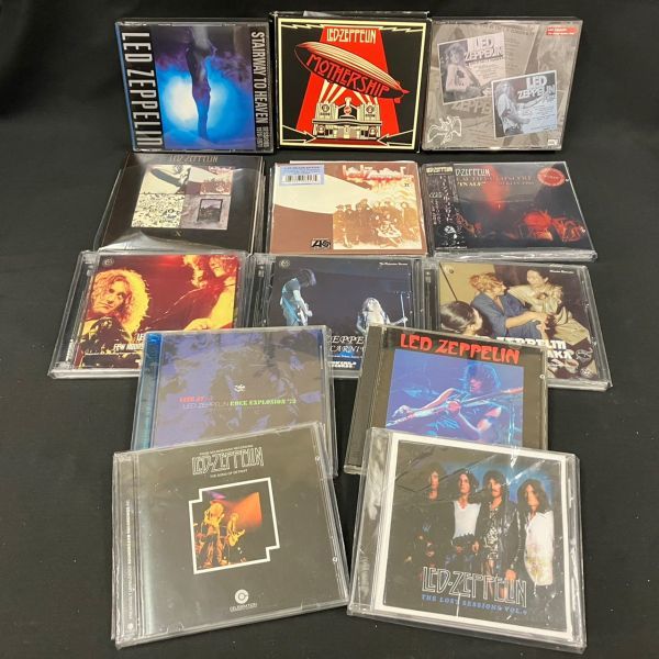 DGb747D06 洋楽ロック CD LED ZEPPELIN 13点 まとめ レッド