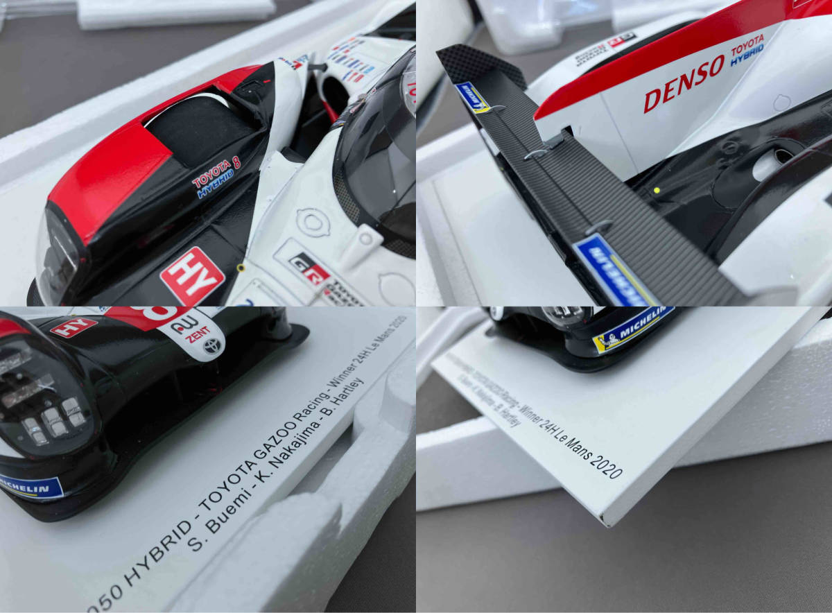1/18 Spark Toyota TS050 Hybrid No.8 TOYOTA GAZOO Racing Winner 24H Le