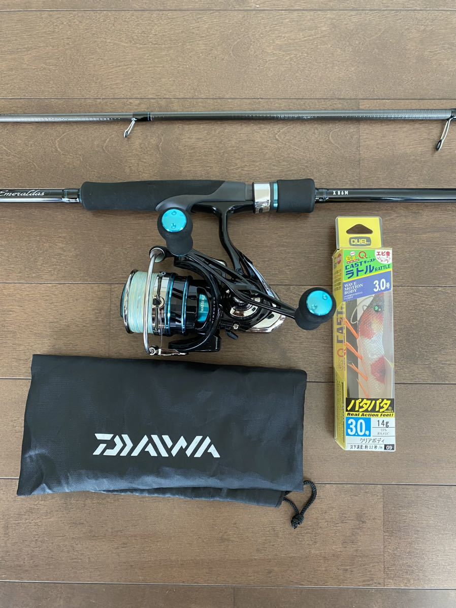 ダイワエメラルダス等エギ14本セット（3号10本、3.5号4本 DAIWA