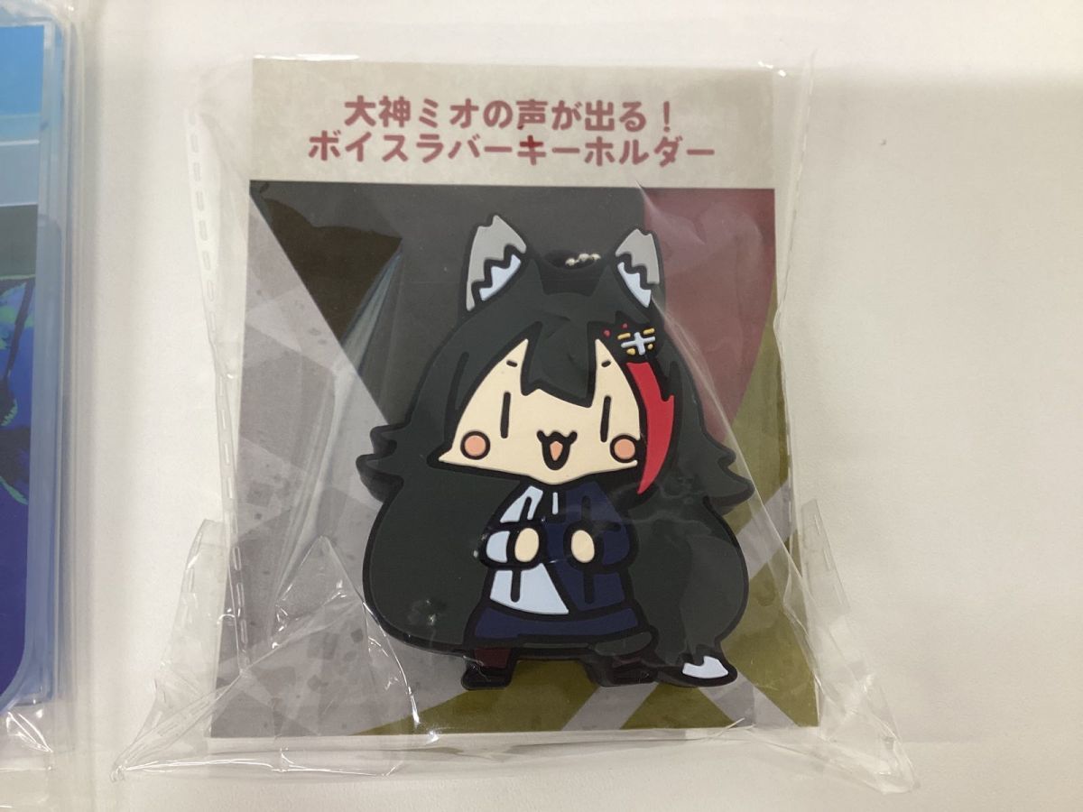 現状】VTuber ホロライブ 大神ミオ 誕生日記念2021 グッズ 特典 箔押し 