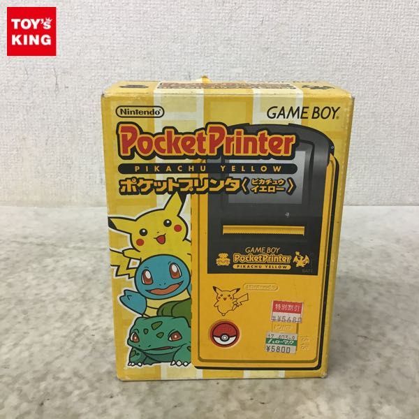 1円〜 ゲームボーイ ポケットプリンタ MGB-007 ピカチュウイエロー