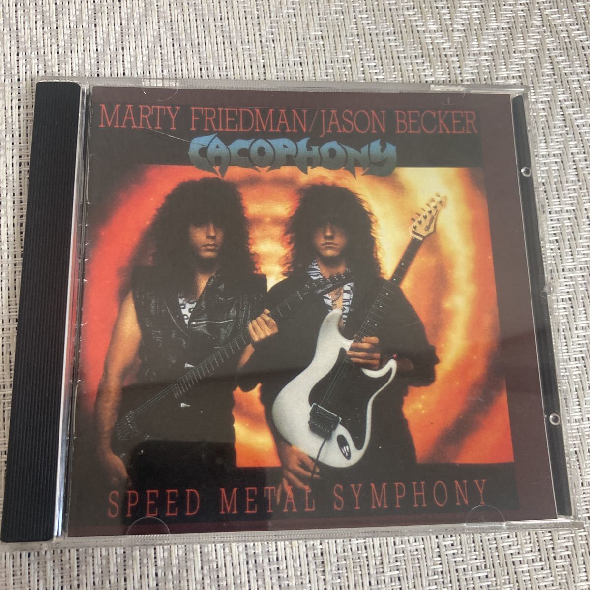 輸入盤CD/カコフォニー/CACOPHONY/MARTY FRIEDMAN/JASON BECKER/SPEED METAL SYMPHONY ...
