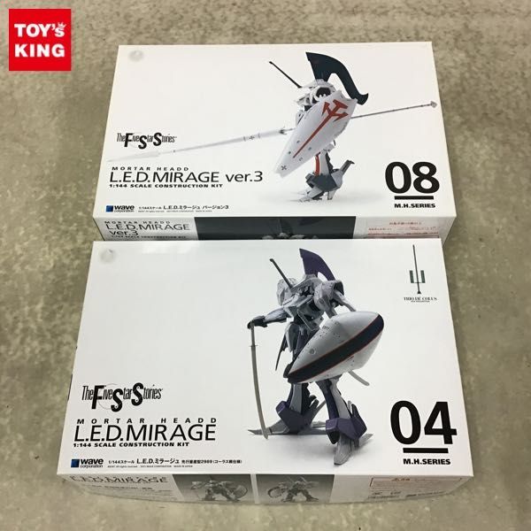 1円〜 ウェーブ 1/144 ファイブスター物語/FSS L.E.D. ミラージュ