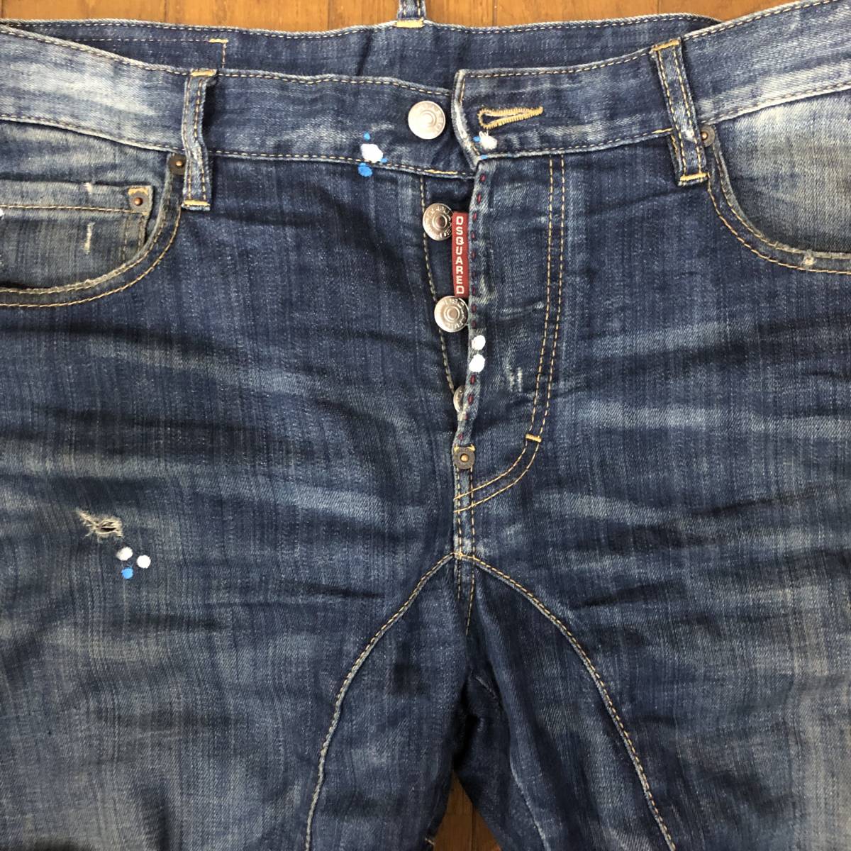 ディースクエアード【DSQUARED2】TIDY BIKER JEAN サイズ48/ 立体裁断 