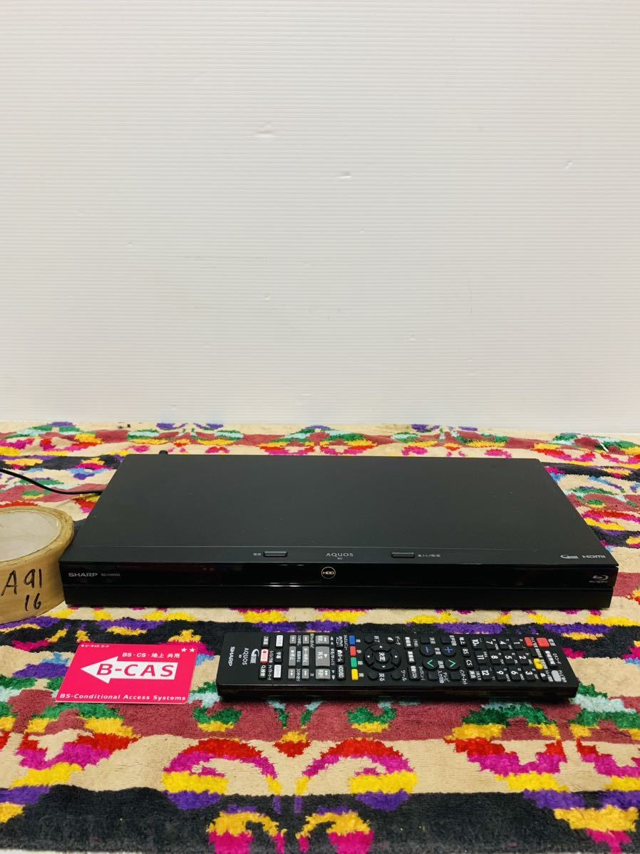シャープ SHARP ブルーレイディスクレコーダー BD-NW500 2016年製品