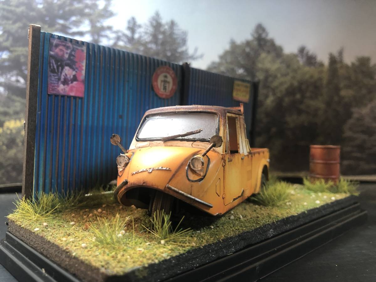 1⁄32 旧車 昭和レトロな風景 Yahoo!オークション K360 - マツダ