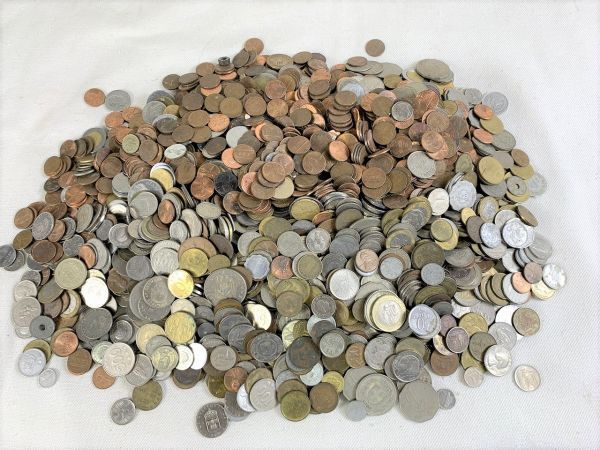 ◆EO9 外国 硬貨・コイン 大量まとめ　アメリア、イギリス、中国、インド、他　海外　コレクション◆N