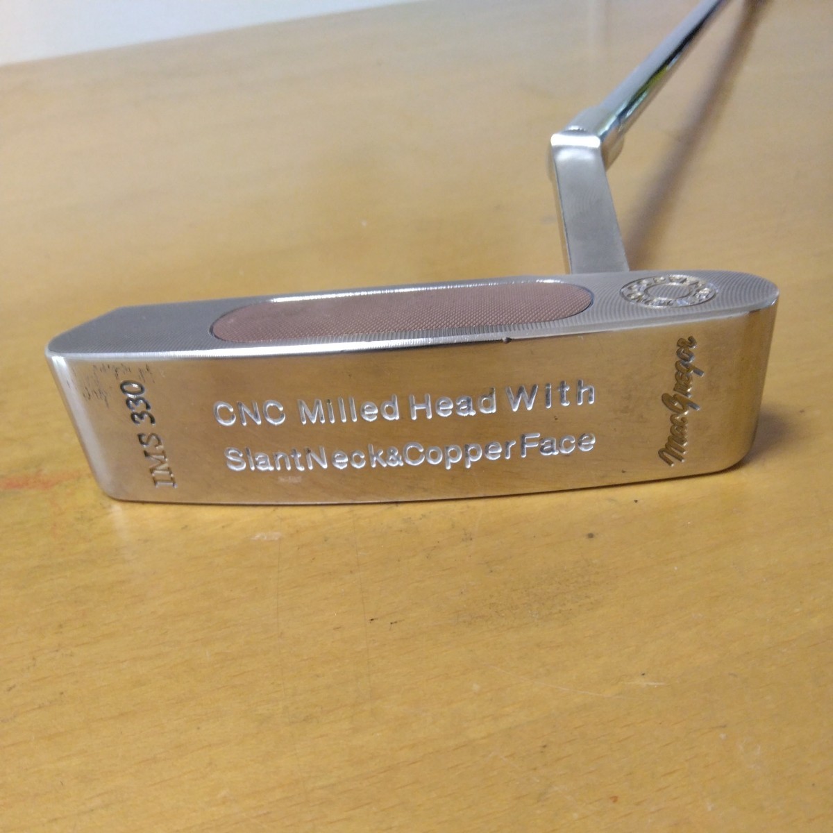 MacGregor　アイアンマスター330 スラントネック　カッパーフェイス　34インチ