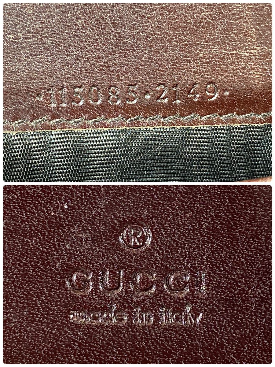 ✨Sランク✨　GUCCI 長財布　シェリーライン　インターロッキング　GGライン GUCCI グッチ 115085 シェリーライン インターロッキングG GG柄 GG