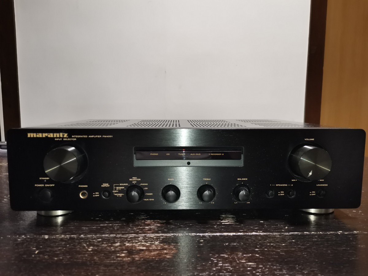PM4001 プリメインアンプ Marantz marantz マランツ PM-4001 公式通販