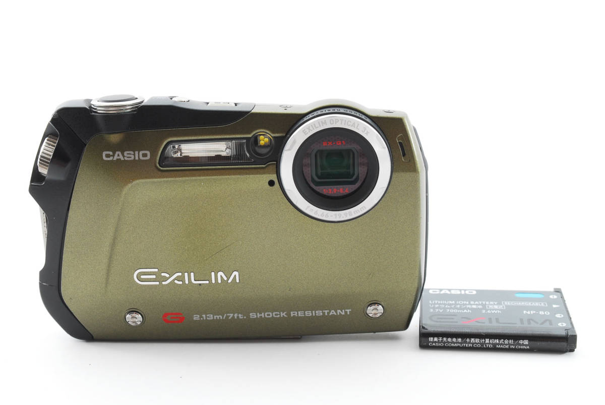 CASIO EXILIM EX-G1BK デジカメ ブラック 通電確認済 【公式通販】