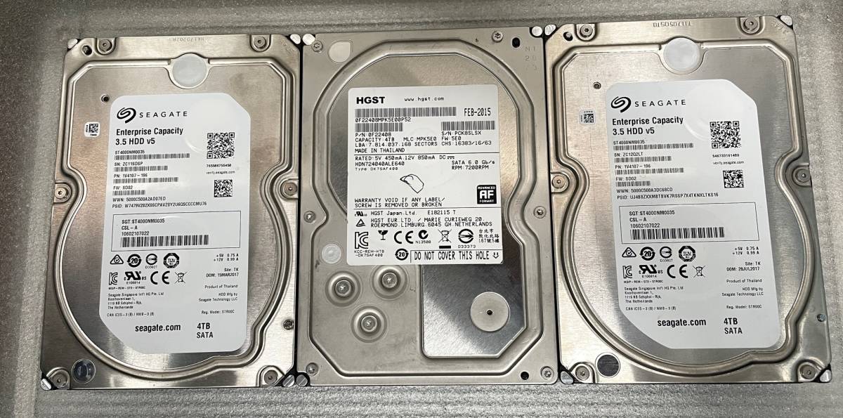 | 4TB Seagate Hard SATA Internal HGST eBay sale for Drives Disk Computer 内蔵 HDD constellation