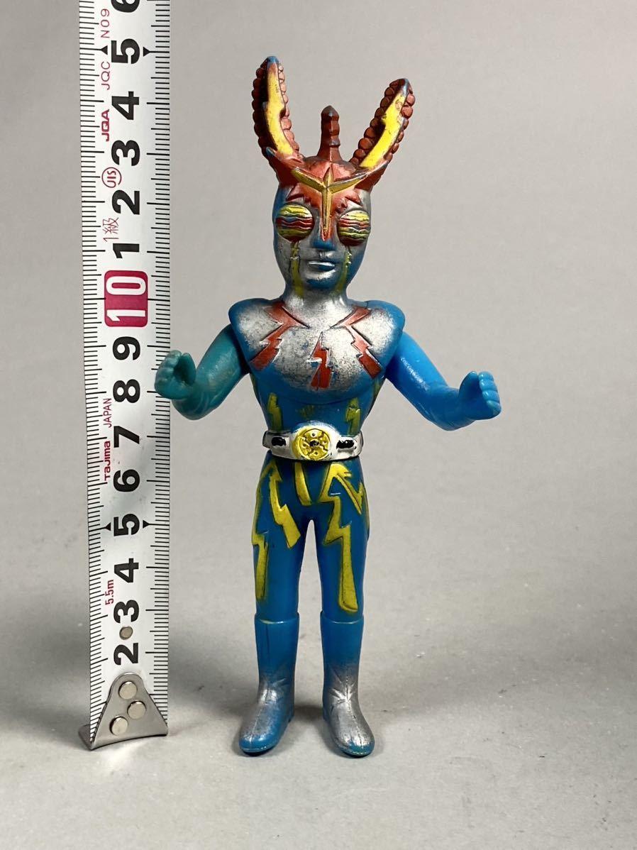 S230802-30【希少当時物】ポピー イナズマン ソフビ 約14.5cm 石森プロ 