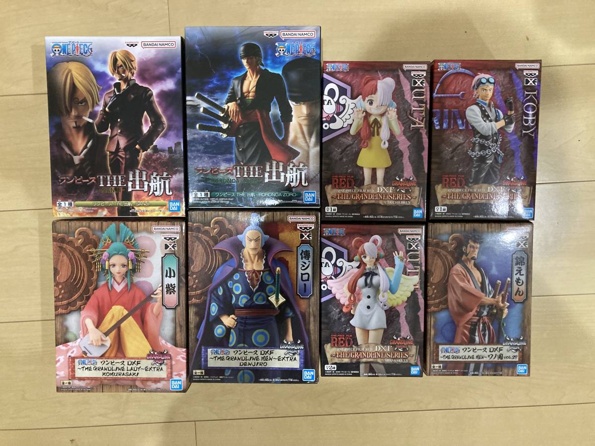 2025，セール ワンピース DXF THE GRANDLINE SERIES コビー 傅ジロー 小紫 絹えもん THE GRANDLINE LADY ウタ THE出航 サンジ ゾロ 8体(ONE PIECE)｜売買されたオークション情報、yahooの商品情報をアーカイブ公開 - オークフ その他
