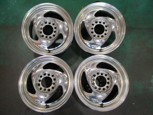 中古 アルミ LOVELARK LUCKY STAR 13インチ 13×5J+46 4H100/110/114.3