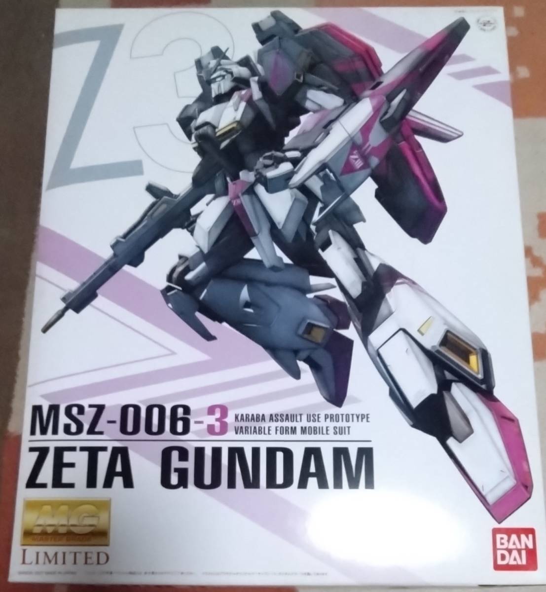 MG 1/100 MSZ-006-3 Z ゼータ ガンダム 3号機 グリーンダイバーズ 