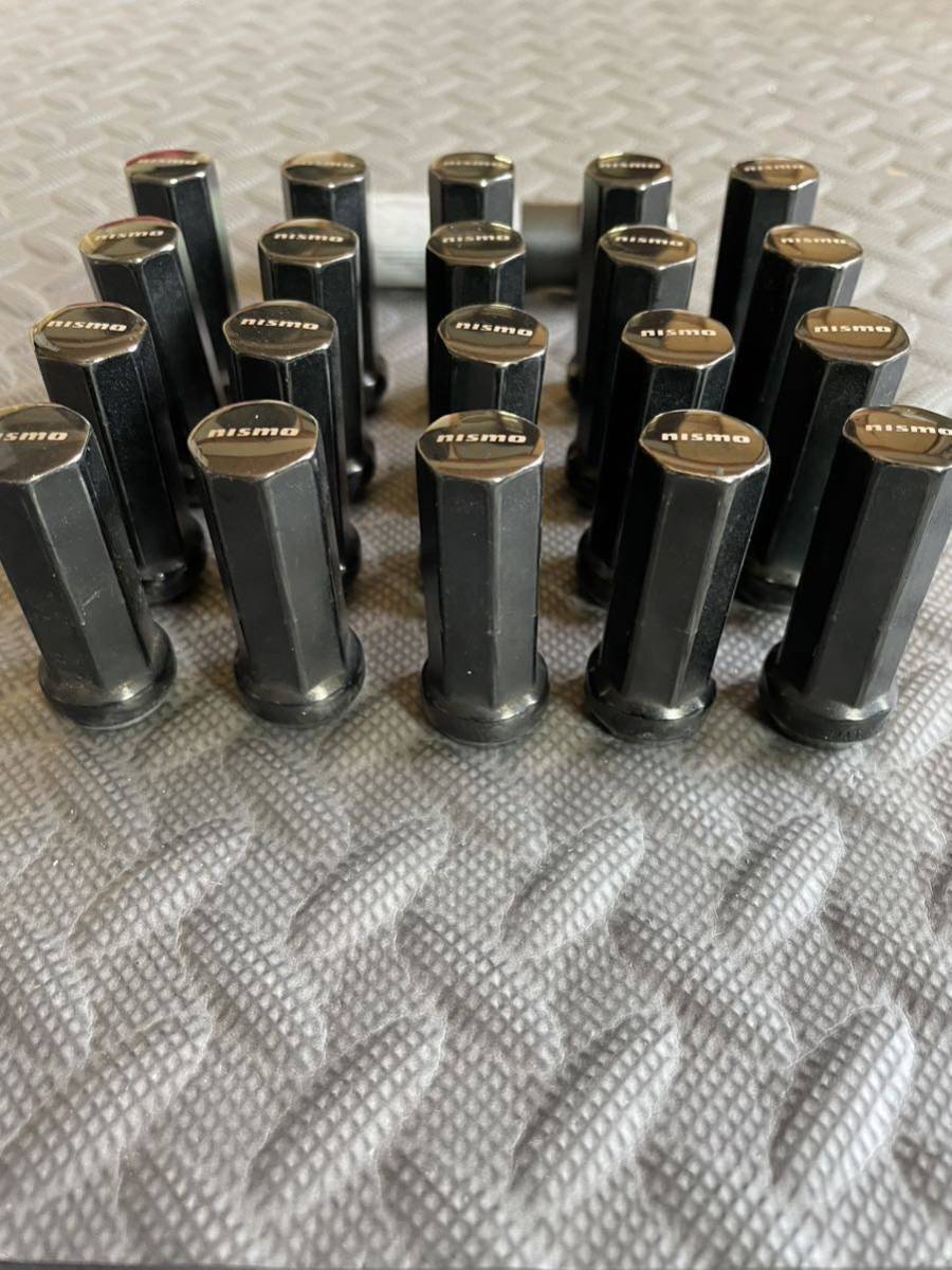 NISMO ニスモ ホイールナット 50mm ロング7角タイプ 1.25mm 20個