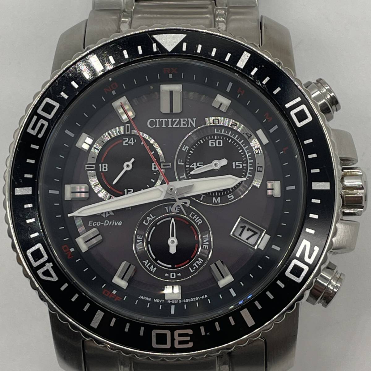 1円スタート】稼動品 CITIZEN ECO-DRIVE PROMASTER LAND E610-S062926 