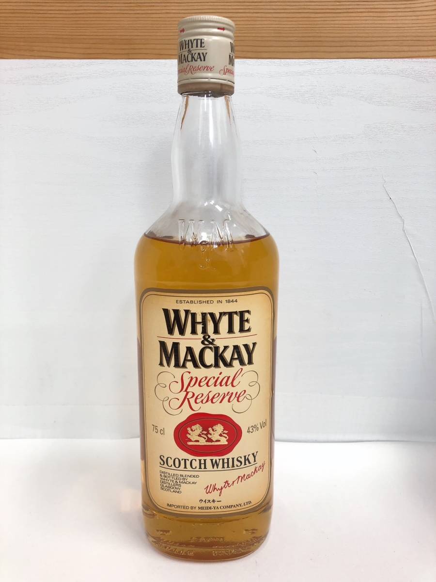 古酒【未開栓】WHYTE＆MACKAY/ホワイト＆マッカイ 21年 箱付き