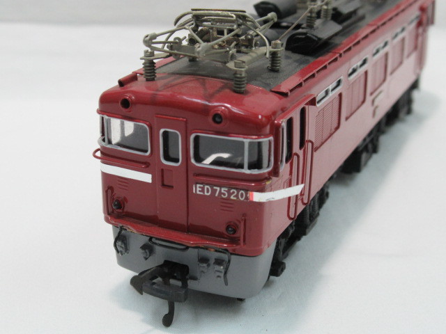 メーカー不明　東芝　ED75　20　HOゲージ　動作未確認　破損あり　現状渡し