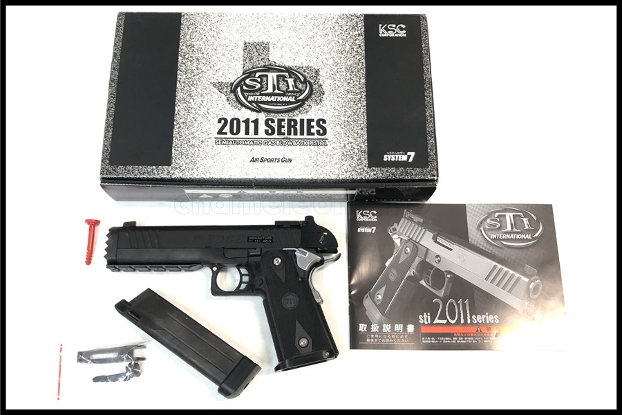 東京)KSC STI STRIKE GUN ストライクガン スライドHW ガスブローバック システム7