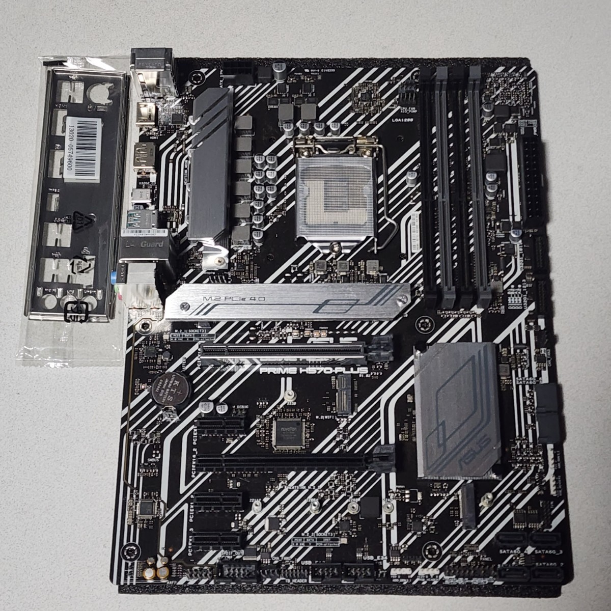 ASUS PRIME H570-PLUS IOパネル付属 LGA1200 ATXマザーボード 第10・11世代CPU対応 最新Bios 動作確認済 PCパーツ (1)