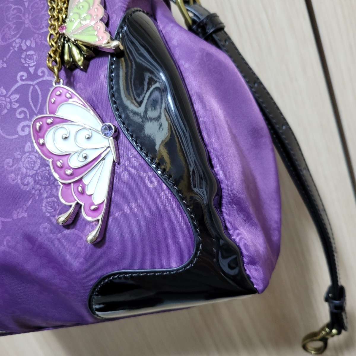 ANNA SUI 鬼滅の刃 コラボ ショルダーバッグ トートバッグ がま口 胡蝶 
