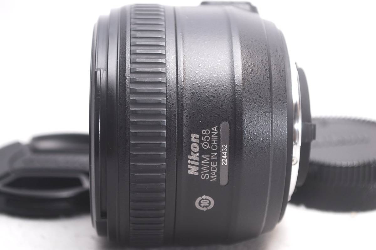 ☆完動・極美品・新品級☆Nikon NIKKOR 50mm F1.8S Ai-S