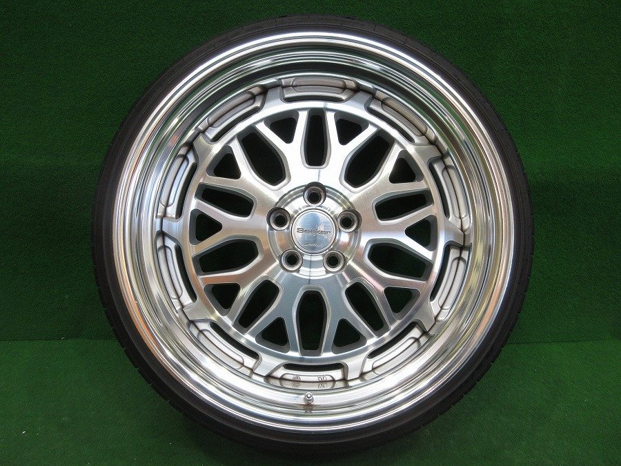良品☆WORK（ワーク）/seeker MX 18インチ 18×9.5J +35 100-5穴 2022年 