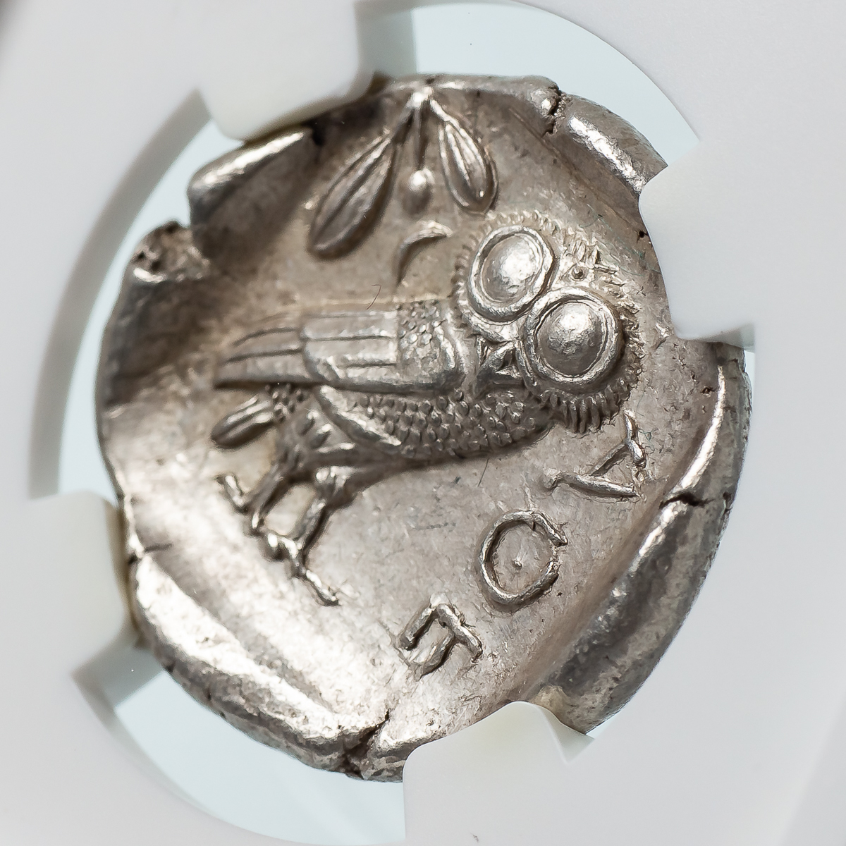 高鑑定 MS 5/5 4/5】440-404BC 古代ギリシャ アテネ テトラドラクマ