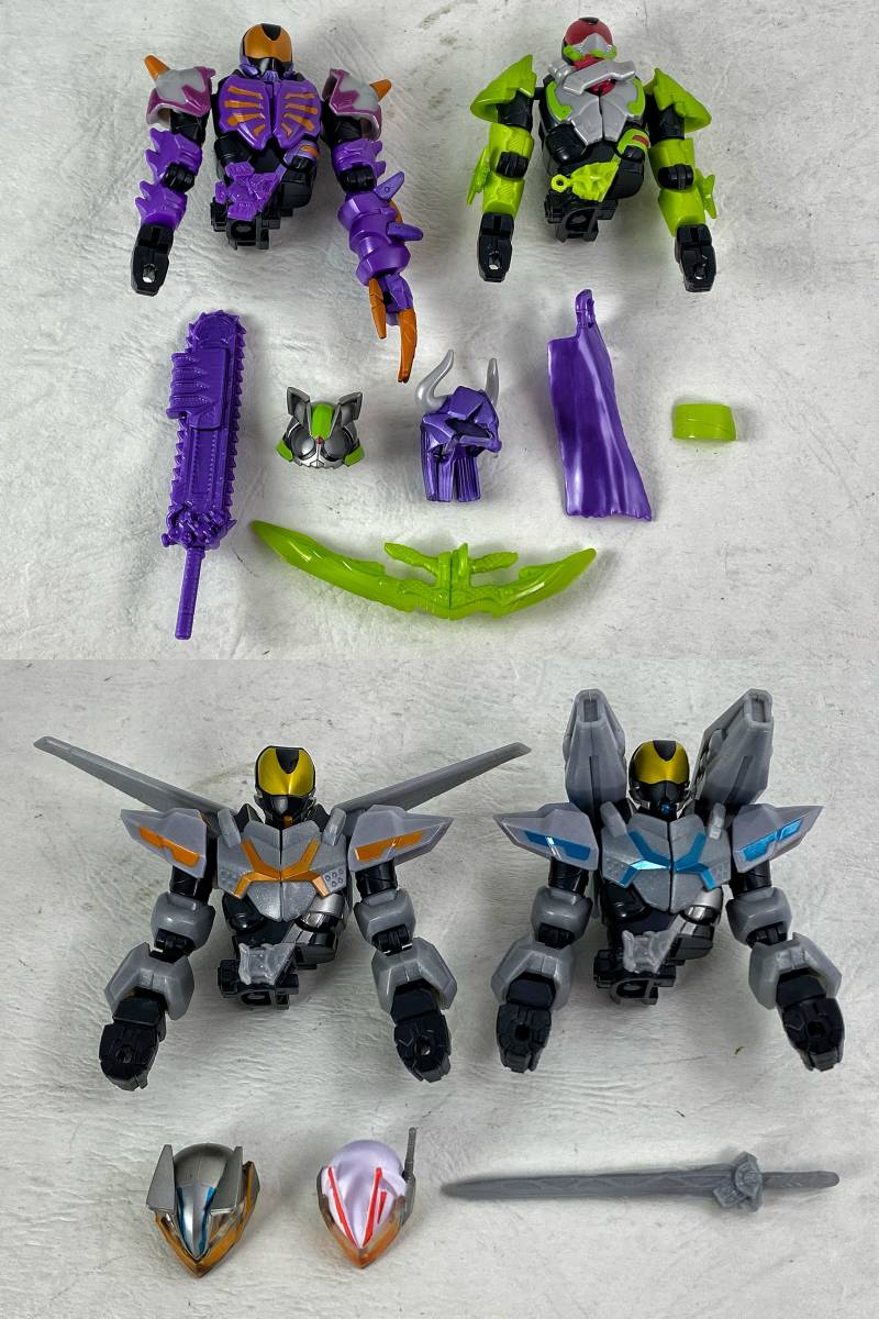 仮面ライダーギーツ　リボルブチェンジフィギュア　まとめ　ジャンク品 リボルブチェンジフィギュア 仮面ライダーギーツ マグナム PB09 仮面