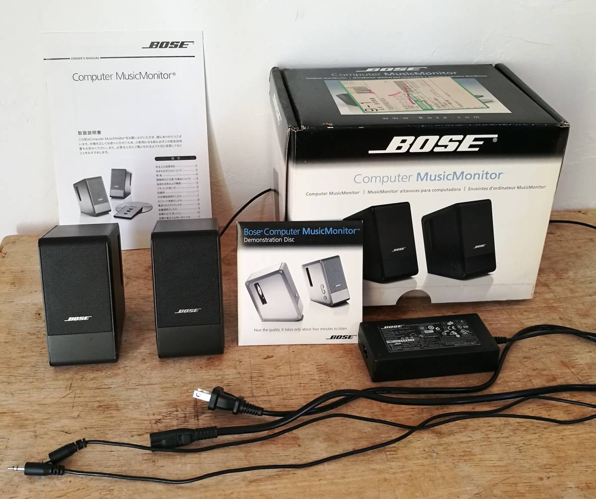 ジャンク品 BOSE ボーズ Computer MusicMonitor PC用スピーカー M2