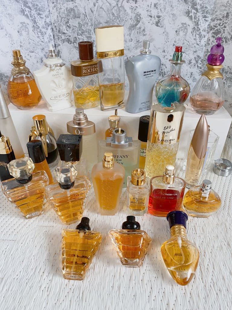 香水コレクション（Dior, Tiffany, Chanelなど）まとめ売り ブランド香水 LANCOME Tiffany Dior LEONARD GIVENCHY 他 香水まとめ